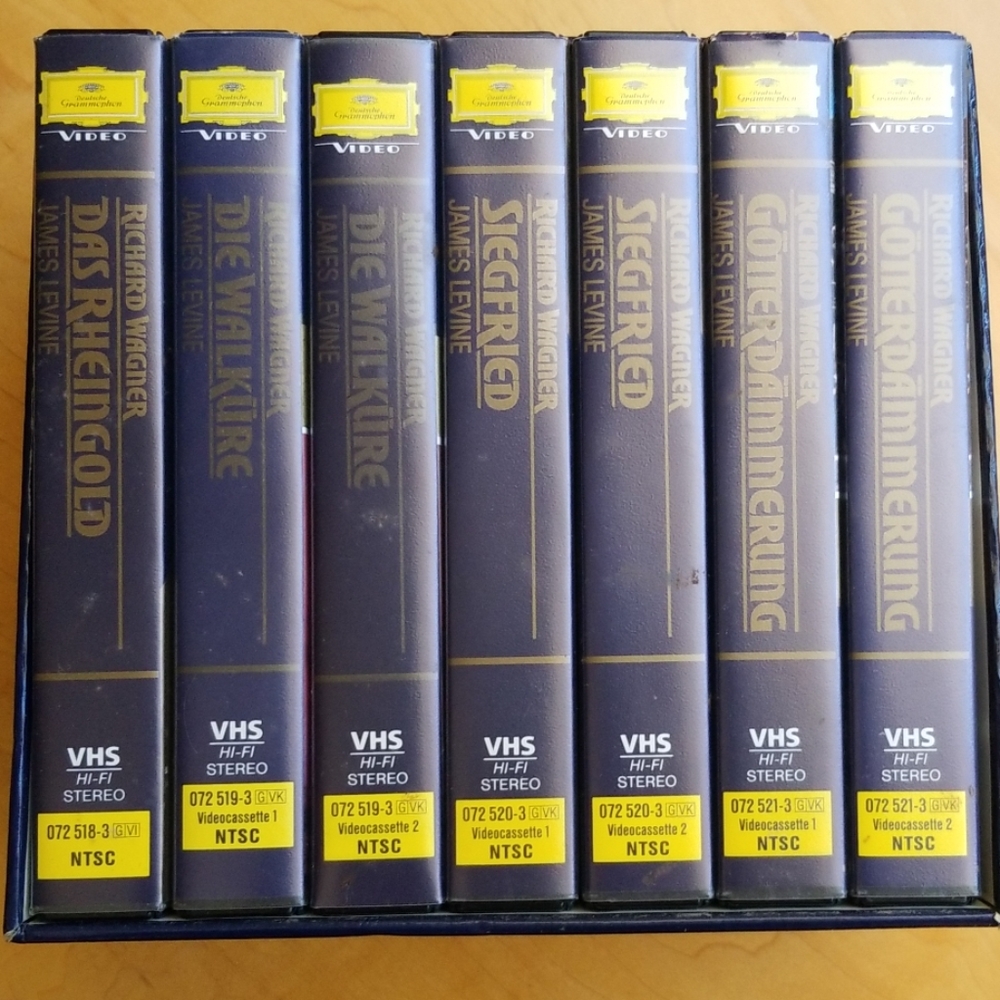 James Levine The Metropolitan Opera video set